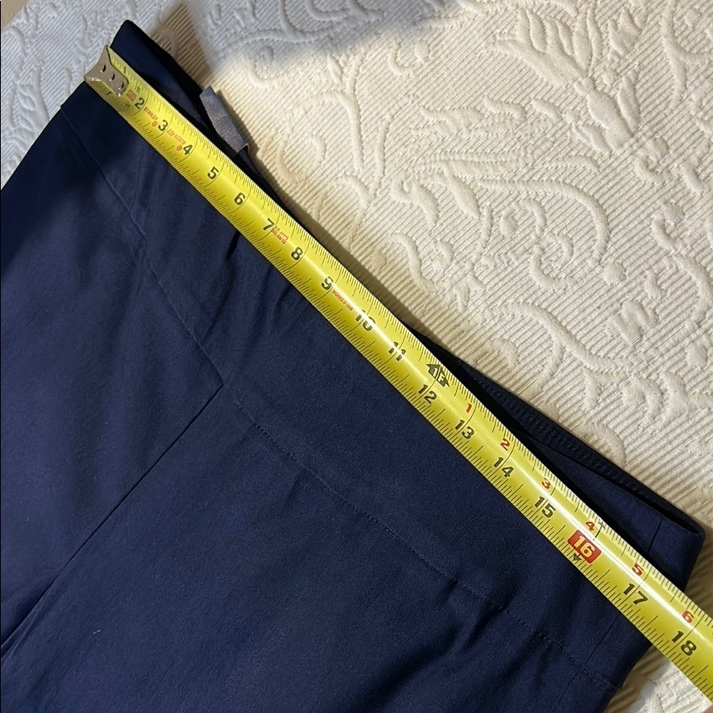 Crown & Ivy Blue Chinos with Straight-Leg Cut. 14. NWT - Picture 7 of 8